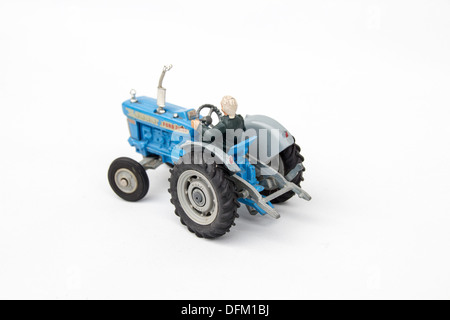 Britains tracteur Ford bleu toy Banque D'Images