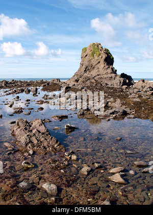 Black Rock, Widemouth Bay, Cornwall, UK Banque D'Images