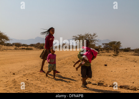 La Namibie ; l'Afrique ; Banque D'Images