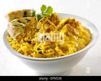 Curry de poulet Korma Banque D'Images