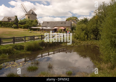 Sommet, le Mont-Dol, Bretagne Banque D'Images