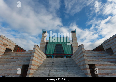 Palais des Festivals de Cantabria, centre culturel, architecte Saenz de Oiza, Santander, Camino de la Costa, route côtière, Cami Banque D'Images