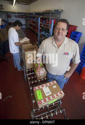 Los Angeles, Californie, USA. 23 août, 2013. Pierre Lamy, président de Ameriacn Agences dans le monde entier © Ringo Chiu/ZUMAPRESS.com/Alamy Live News Banque D'Images