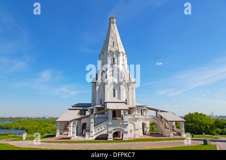 Église de l'Ascension en Kolomenskoe, Moscou, Russie. UNESCO World Heritage Site. Banque D'Images