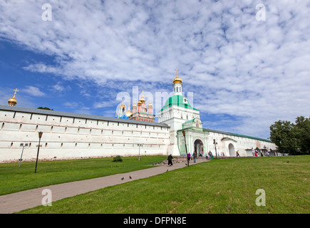 Grands monastères de la Russie. Le Trinity-Sergius Lavra. La tombe de tsar Boris Godounov Banque D'Images