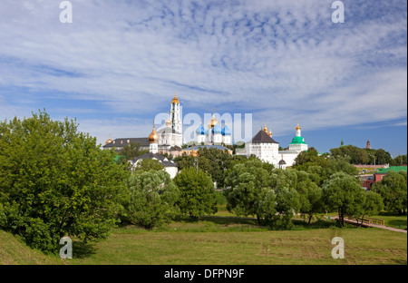 Grands monastères de la Russie. Le Trinity-Sergius Lavra. La tombe de tsar Boris Godounov Banque D'Images