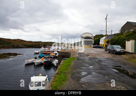 Bunbeg Harbor Comté de Donegal Irlande Banque D'Images