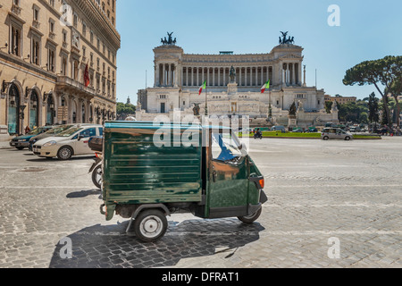 Le Monumento Nazionale a Vittorio Emanuele II est un monument national à Rome, Piazza Venezia, Rome, Latium, Italie, Europe Banque D'Images