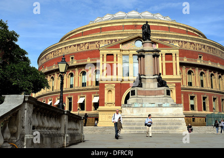 Extérieur de la Royal Albert Hall London Kensington Banque D'Images