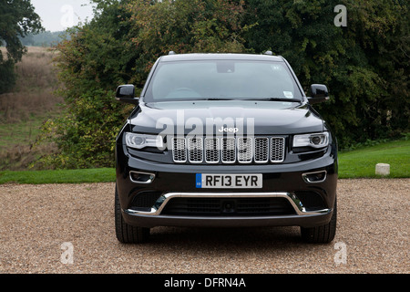 JEEP GRAND CHEROKEE CRD à la Society of Motor Manufacturers and Traders (SMMT) Journée test Banque D'Images