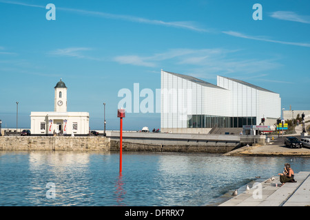 Le port Arm & Turner Contemporary Art Gallery, Margate, Kent, UK Banque D'Images