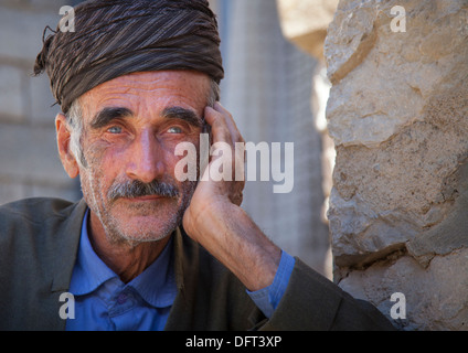 L'homme, kurde, l'Iran Palangan Banque D'Images