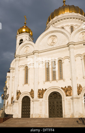 Cathédrale de Christ le Sauveur, Moscou, Russie Banque D'Images