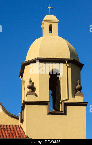 Le sud-ouest de l'église de style USA dans le vieux quartier de Colorado Springs de Colorado Springs, CO Banque D'Images