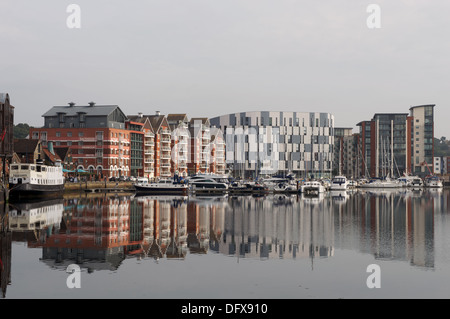 Neptune Quay, Ipswich, Suffolk, UK. Banque D'Images