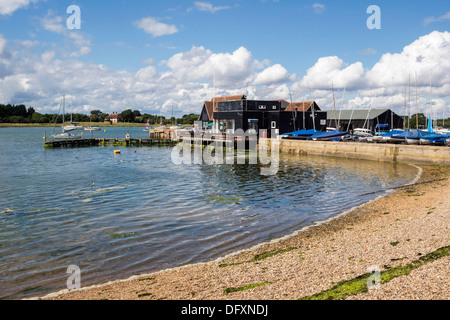 Chichester Harbour, Dell Quay, West Sussex, Angleterre, Royaume-Uni. L'Europe Banque D'Images