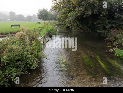 Rivière Wye, Bourne End, Buckinghamshire, UK Banque D'Images