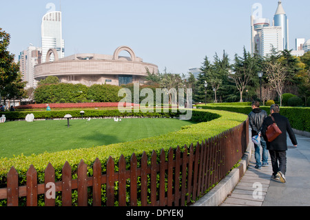 Musée de Shanghai - musée d'art chinois ancien situé sur la place du peuple dans le district de Huangpu, Shanghai, Chine Banque D'Images