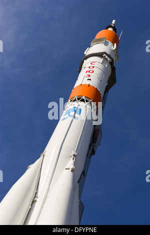 Du vrai "oyuz' type rocket Banque D'Images