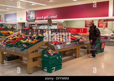 Supermarché Morrisons - Chalk Farm - Londres Banque D'Images