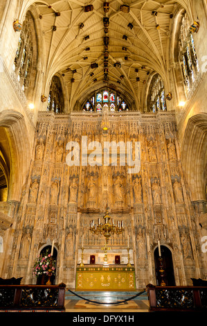 Le Presbytère, la cathédrale de Winchester, Winchester, Hampshire, Angleterre Banque D'Images