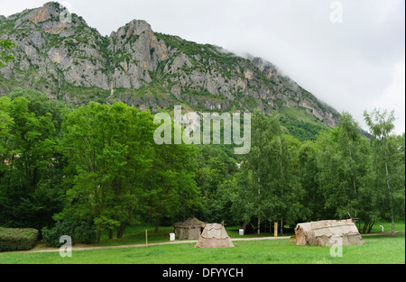 La France, l'Ariège - Parc Prehistorique, Tarascon-sur-Ariège, près de Foix. Banque D'Images