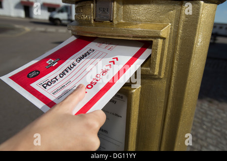 Les investisseurs sont dans l'espoir d'un pot d'or à la fin d'un arc-en-ciel Banque D'Images