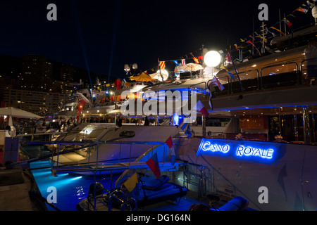 De Bateau, Yacht, Port, Hercule, Monaco, Monte Carlo Banque D'Images