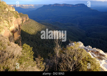 Vues près de Echo Point dans Sydney Blue Mountains Banque D'Images