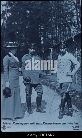 Ak Prinzessin Antonia Gemahlin von Prinz Rupprecht von Bayern, Krone ; Banque D'Images