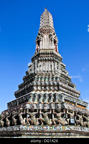 Wat Arun Temple à Bangkok en Thaïlande Banque D'Images