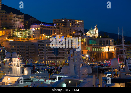 De Bateau, Yacht, Port, Hercule, Monaco, Monte Carlo Banque D'Images