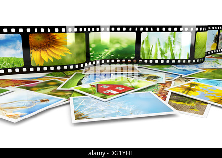 Photos et films avec des images Banque D'Images