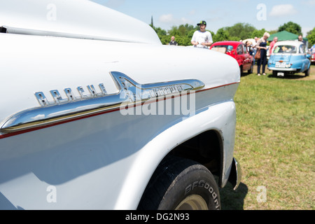 Détail de camionnette Chevrolet Classic 31 Apache Banque D'Images