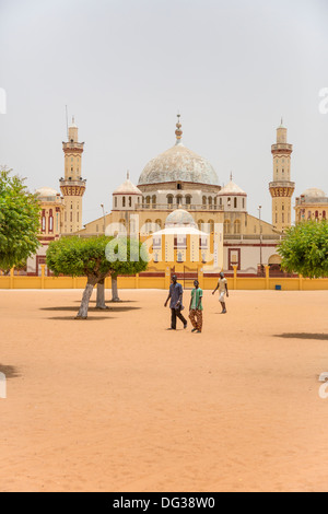 Le Sénégal, Diourbel (Djourbel). La mosquée principale, achevée en 1919. Banque D'Images