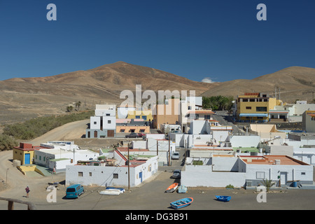 Ajuy, village de la pointe ouest du nord de Fuerteventura Banque D'Images