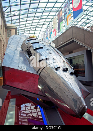 Miss Bretagne III racing bateau de pouvoir au National Maritime Museum, Greenwich, London, England, UK Banque D'Images