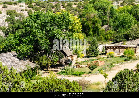 El Rancho de la Golondrinas, Los Pinos Road, Santa Fe, Nouveau Mexique Banque D'Images