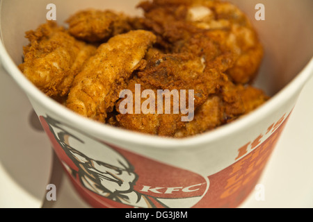 KFC Kentucky Fried Chicken Wicked variété bucket Banque D'Images