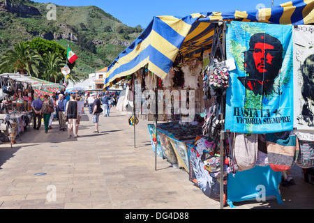 Dimanche, marché de Teror, Gran Canaria, Îles Canaries, Espagne, Europe Banque D'Images