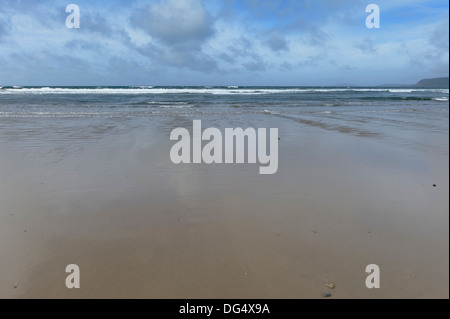 Porth Neigwl autour de scènes Banque D'Images