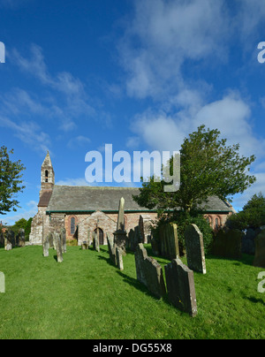 Église de Saint Michel. Bowness-on-Solway, Cumbria, Angleterre, Royaume-Uni, Europe. Banque D'Images