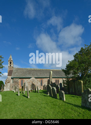 Église de Saint Michel. Bowness-on-Solway, Cumbria, Angleterre, Royaume-Uni, Europe. Banque D'Images