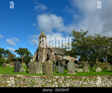 Église de Saint Michel. Bowness-on-Solway, Cumbria, Angleterre, Royaume-Uni, Europe. Banque D'Images