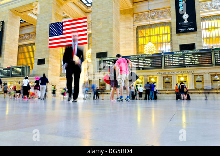 Grand Hall de Grand Central Terminal, Manhattan, New York City, USA Banque D'Images