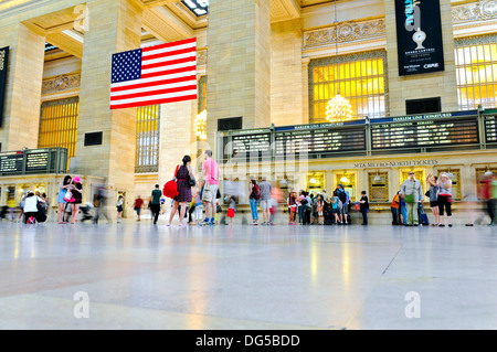 Grand Hall de Grand Central Terminal, Manhattan, New York City, USA Banque D'Images