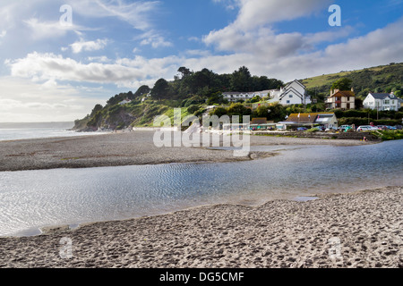 Plage à Seaton South East Cornwall England UK Europe Banque D'Images