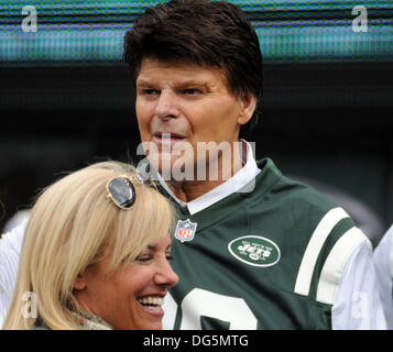 East Rutherford, New Jersey, USA. 13 Oct, 2013. MARK GASTINEAU au NY Jets vs les Pittsburgh Steelers jeu à rencontré LIfe Stadium. © Jeffrey Geller/ZUMA/ZUMAPRESS.com/Alamy fil Live News Banque D'Images