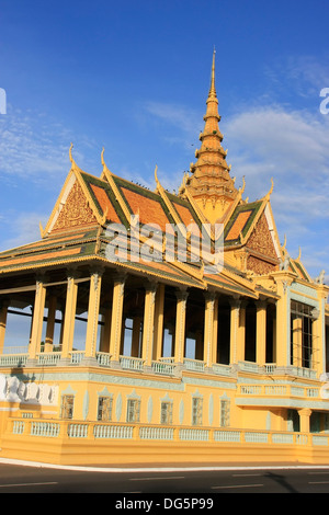 Moonlight Pavilion, du Palais Royal, Phnom Penh, Cambodge Banque D'Images