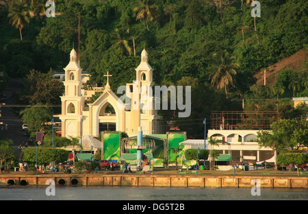 La ville de Samana, République Dominicaine Banque D'Images